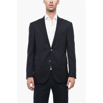 Lined LEADER Single Breasted Blazer With Flap Pockets