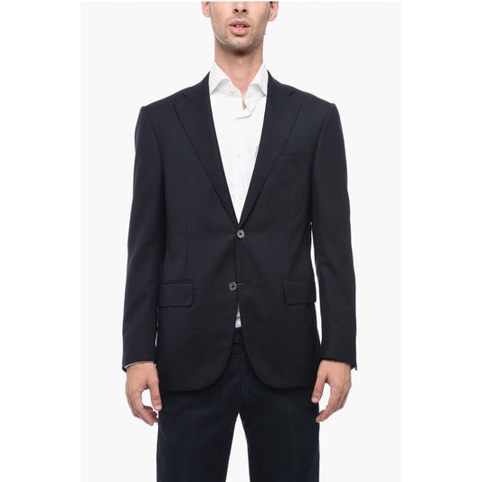 Lined LEADER Single Breasted Blazer With Flap Pockets