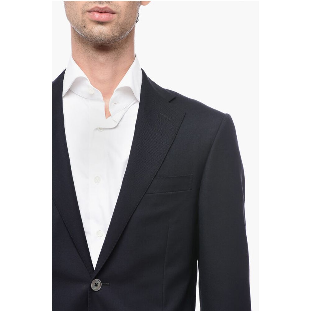 Lined LEADER Single Breasted Blazer With Flap Pockets