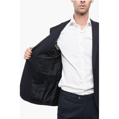 Lined LEADER Single Breasted Blazer With Flap Pockets