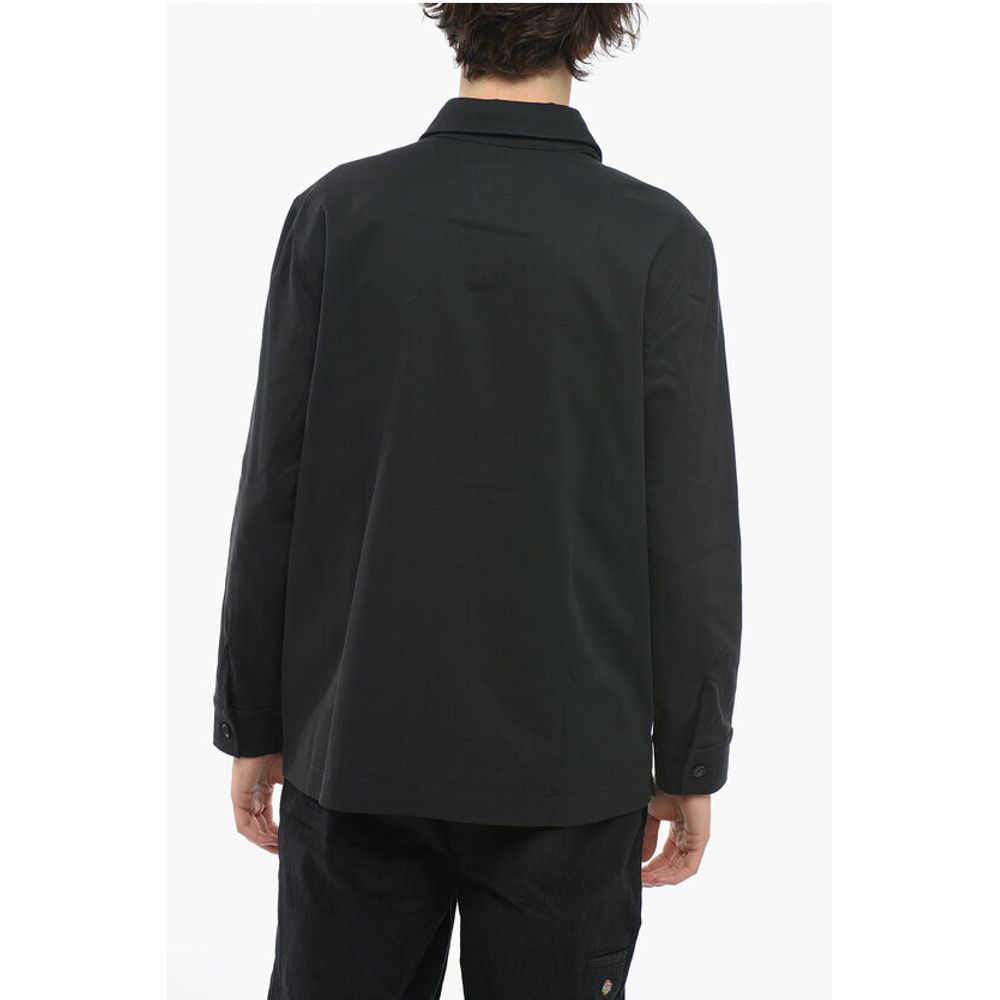 Double Breast Pockets Twill FOLLI Overshirt