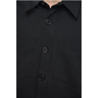 Double Breast Pockets Twill FOLLI Overshirt