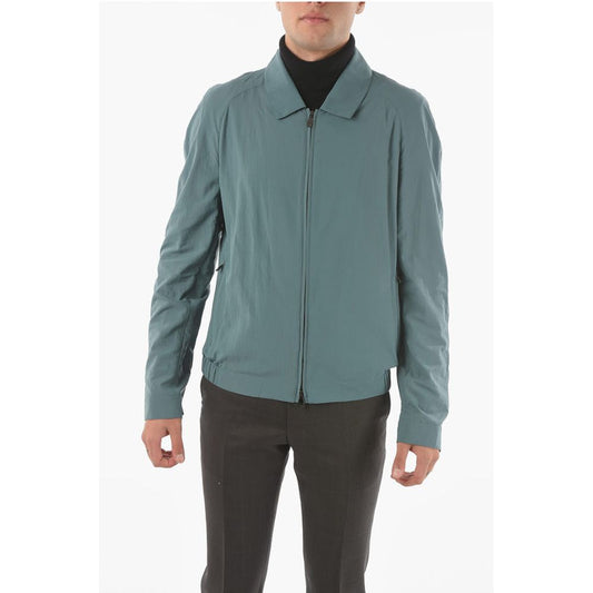 ID Water Resistant Outerwear Jacket with Zip Closure
