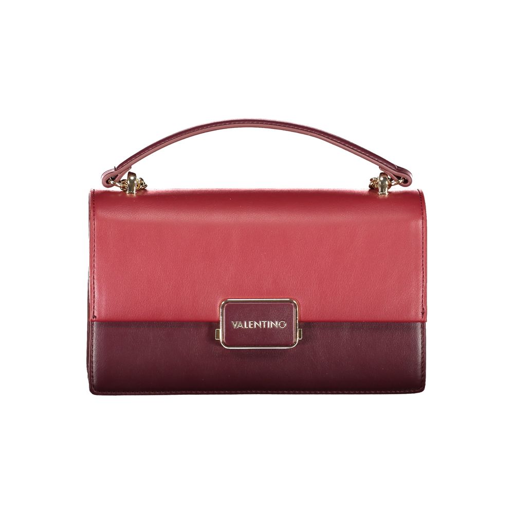 "Rosso Poliuretano Women Shoulder Bag"