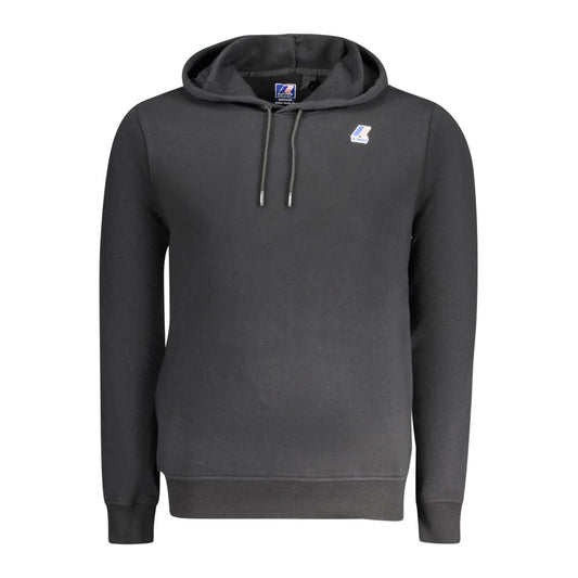 Black Cotton Men Sweater