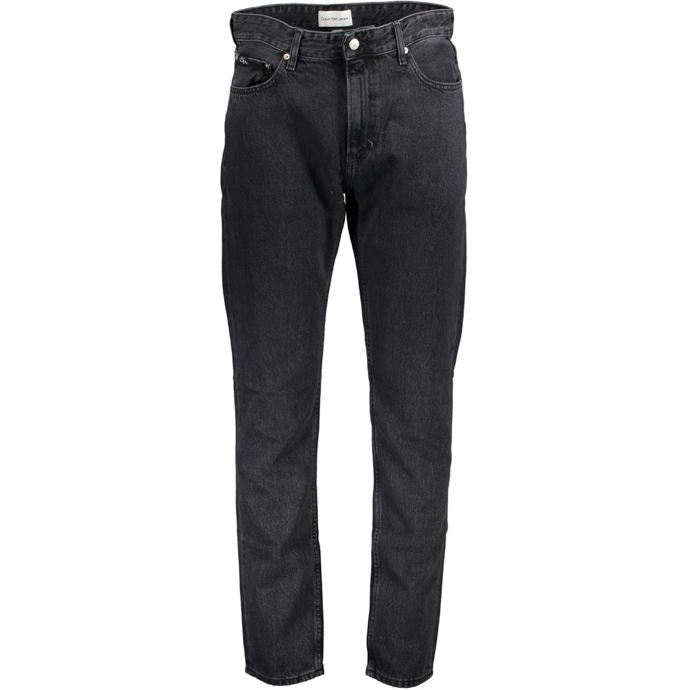 Black Cotton Jeans Denim