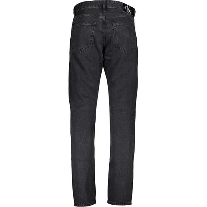 Black Cotton Jeans Denim