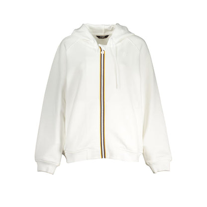White Polyester Women Sweater
