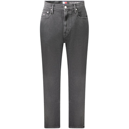 Black Cotton Jeans Denim