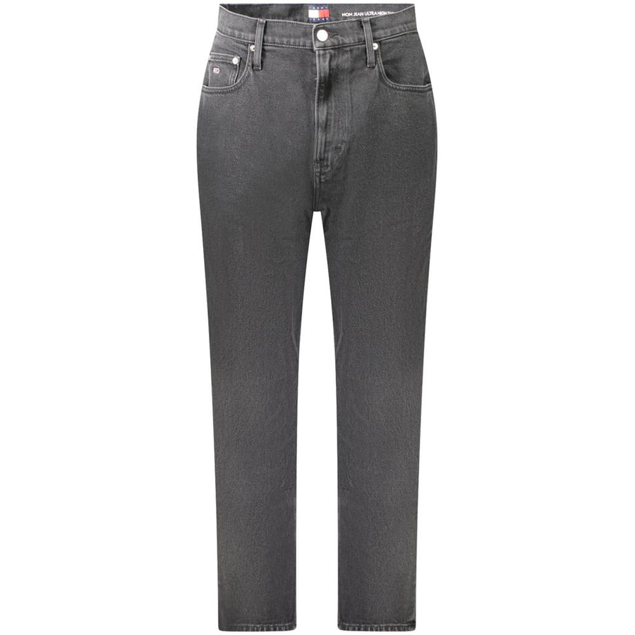 Black Cotton Jeans Denim