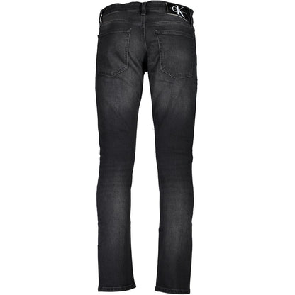 Black Cotton Jeans Denim