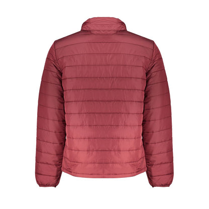 Red Polyester Men's Sports Jacket