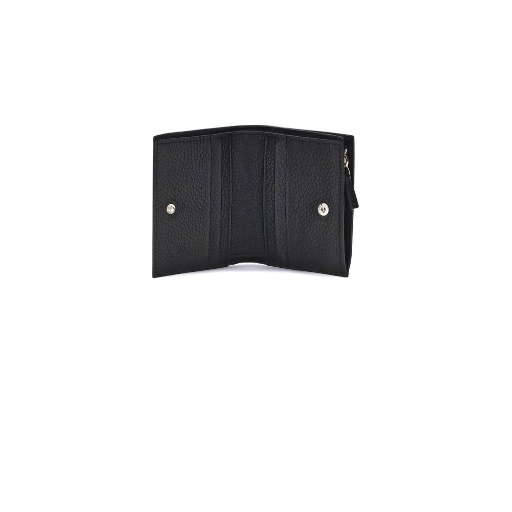Black Calf Leather Bos Taurus Wallet