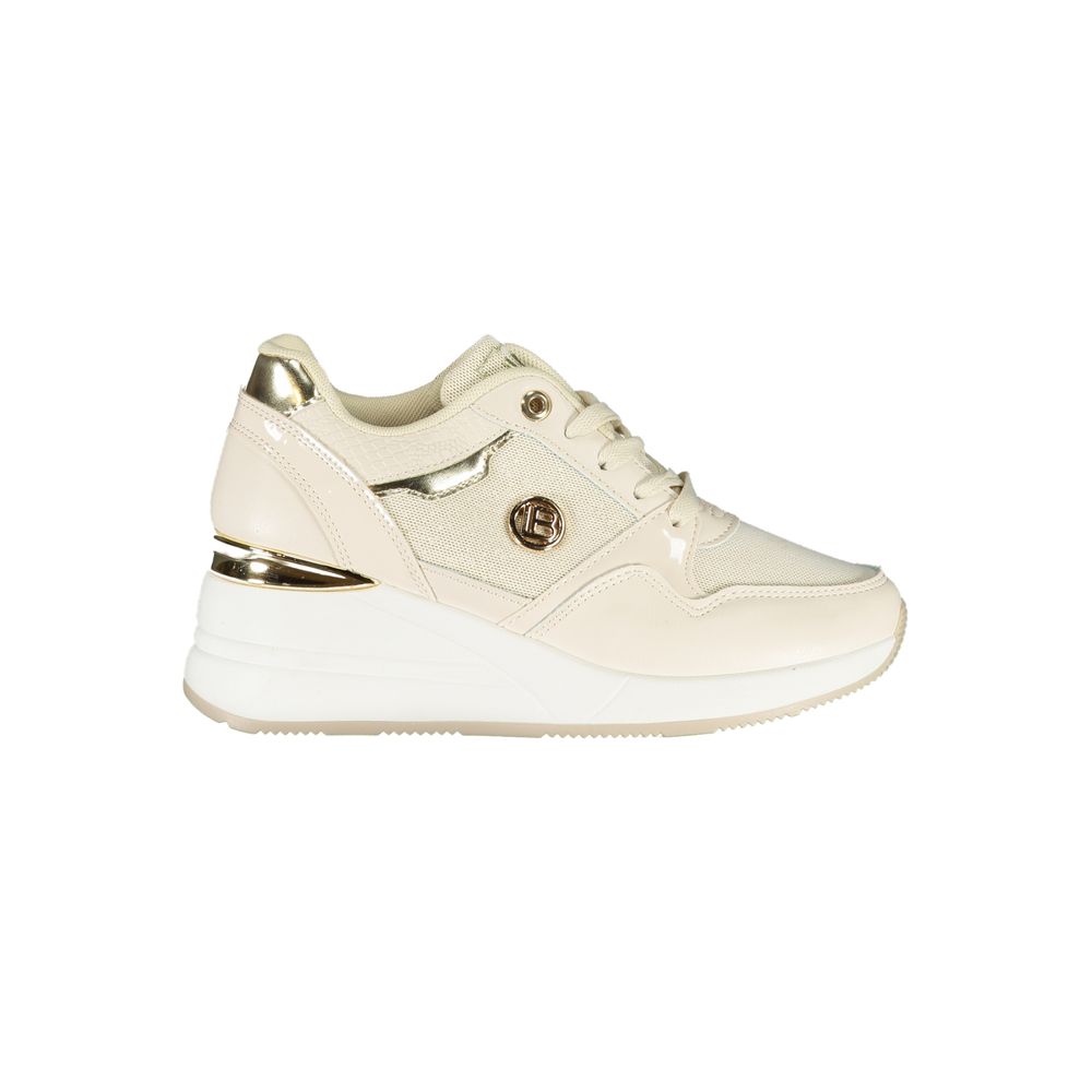 Beige Synthetic Women Sneaker