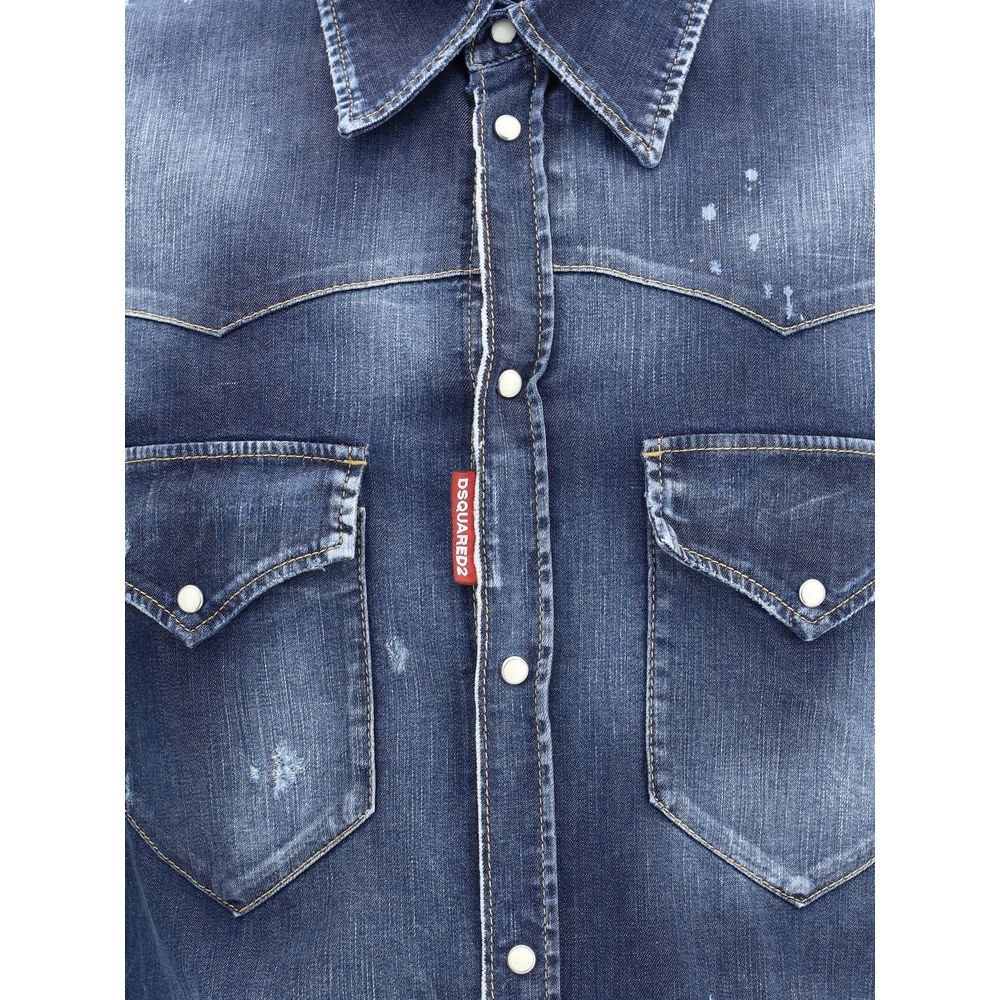 Blue Denim Shirt