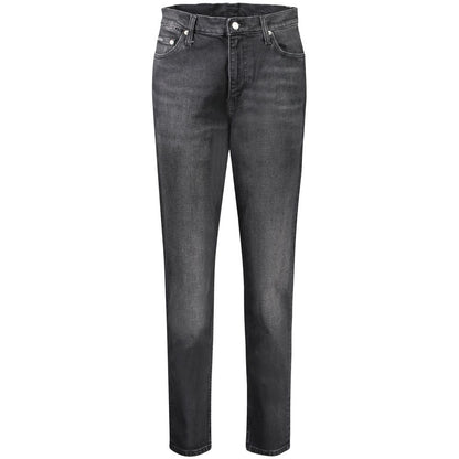 Black Cotton Jeans Denim