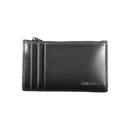 Black Leather Men Wallet