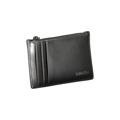 Black Leather Men Wallet