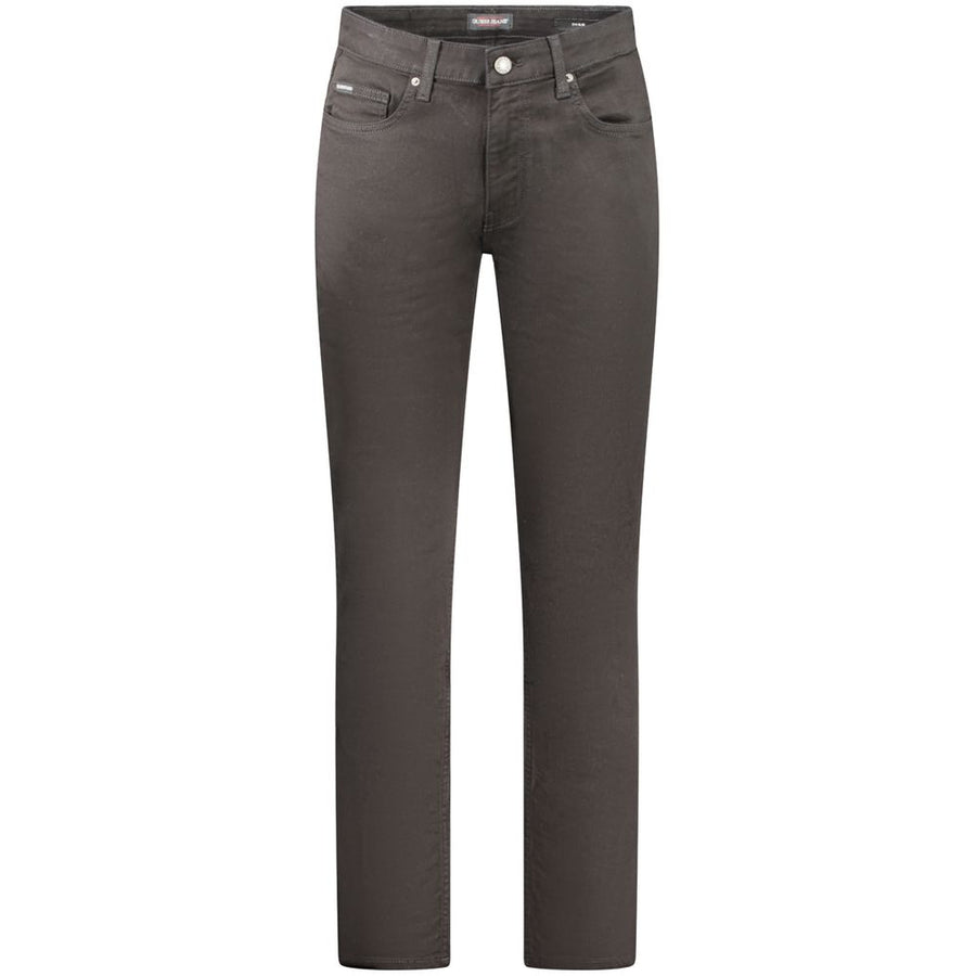 Black Cotton Jeans Denim