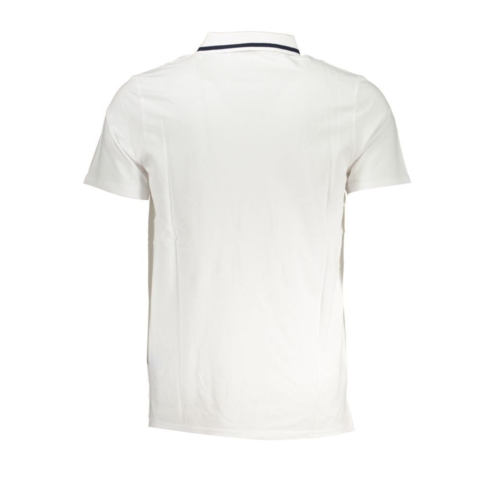 White Cotton Men's Polo Shirt