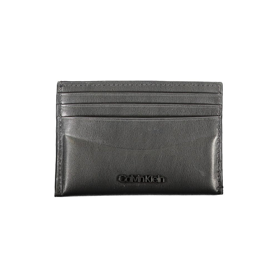 Black Leather Men Wallet