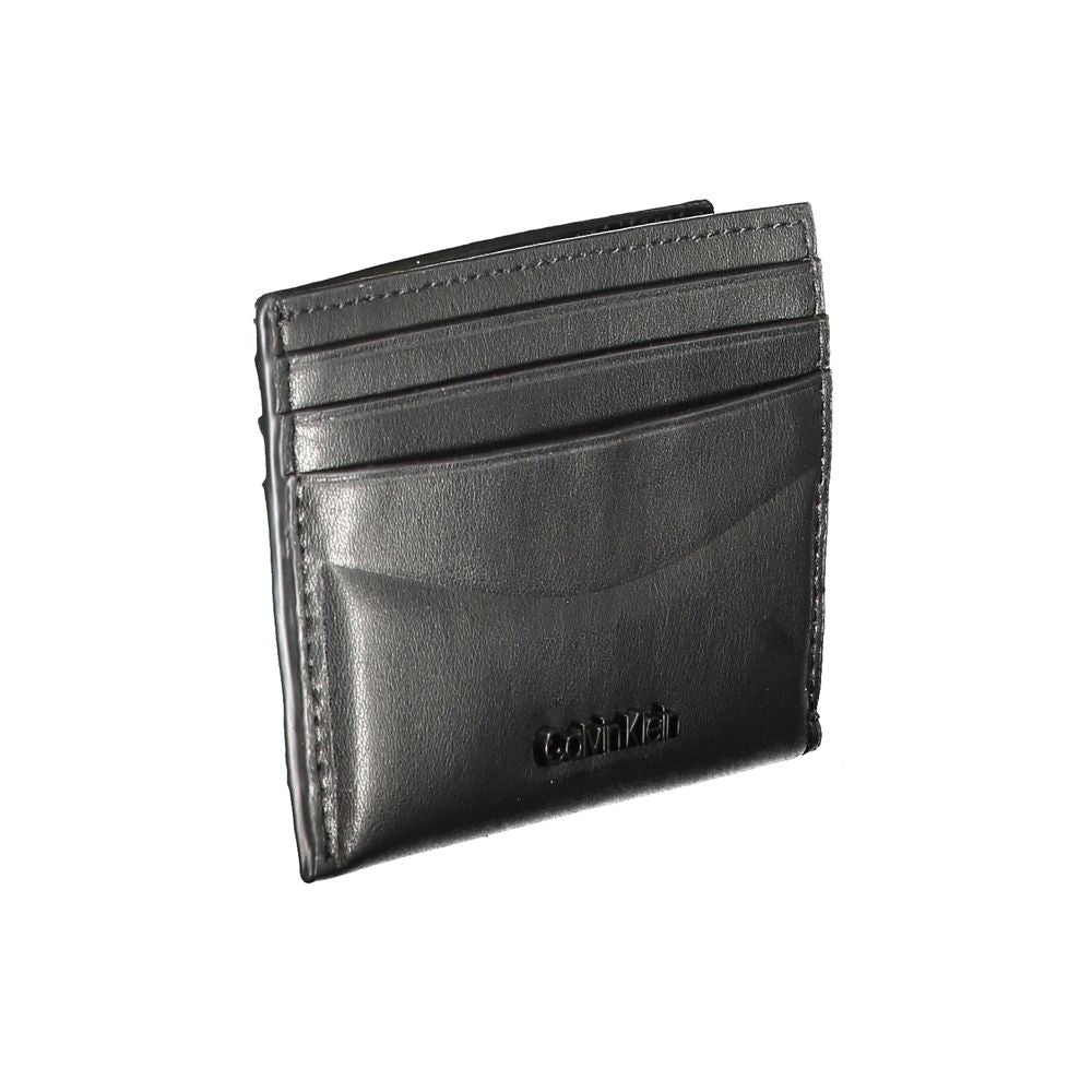 Black Leather Men Wallet