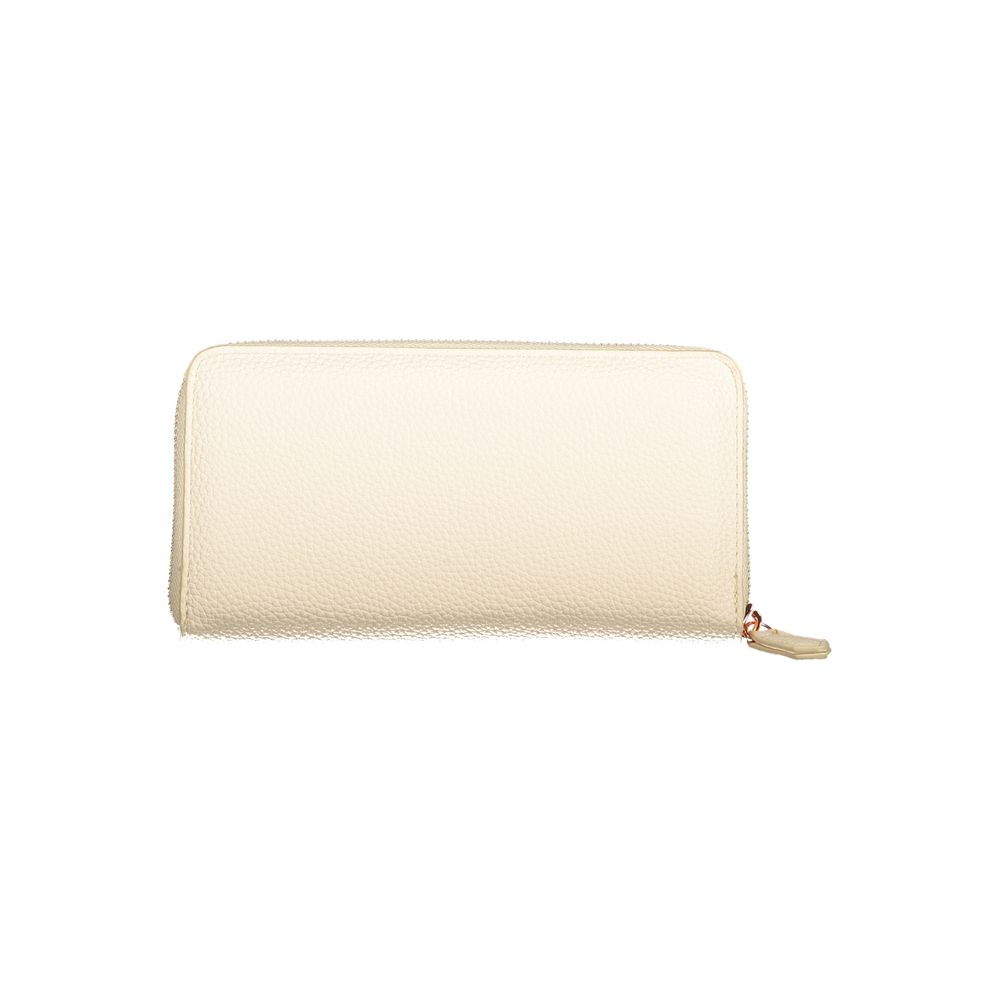 Beige Polyethylene Wallet