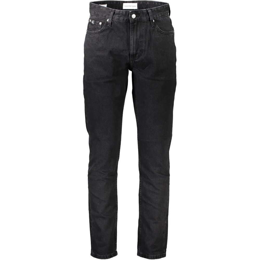 Black Cotton Jeans Denim