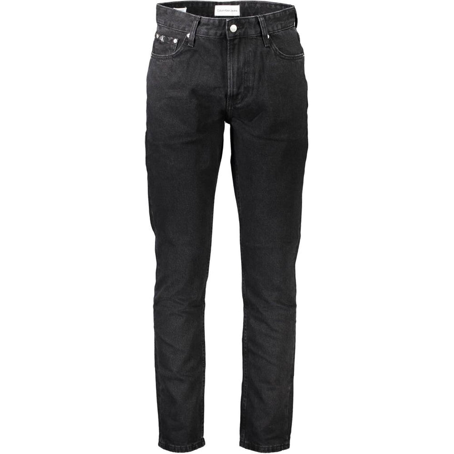 Black Cotton Jeans Denim