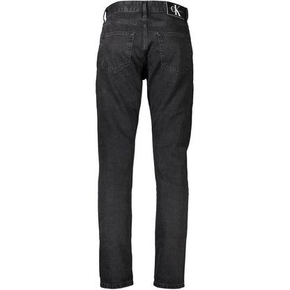 Black Cotton Jeans Denim