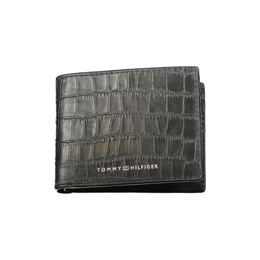 Black Leather Men Wallet