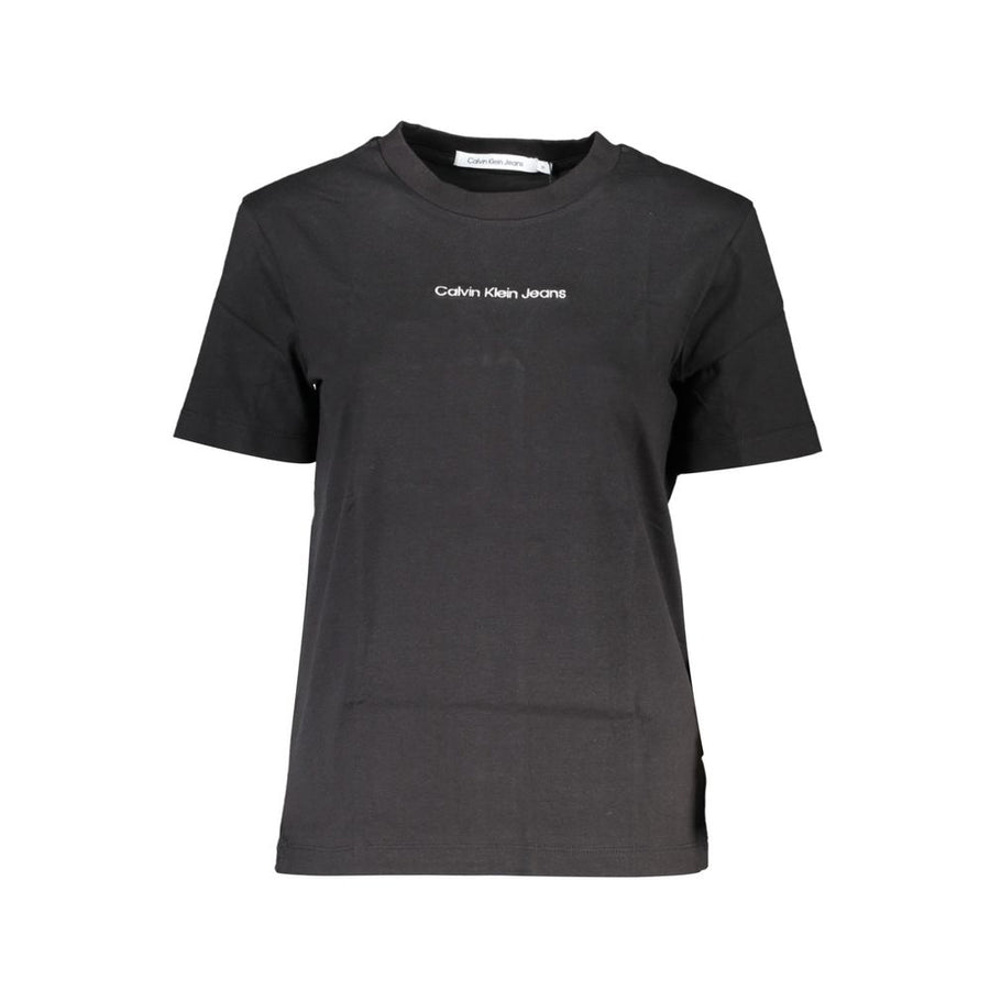 Black Cotton T-Shirt