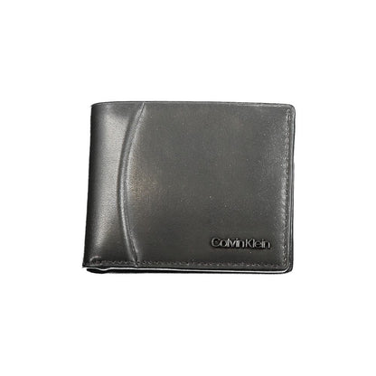 Black Leather Men Wallet