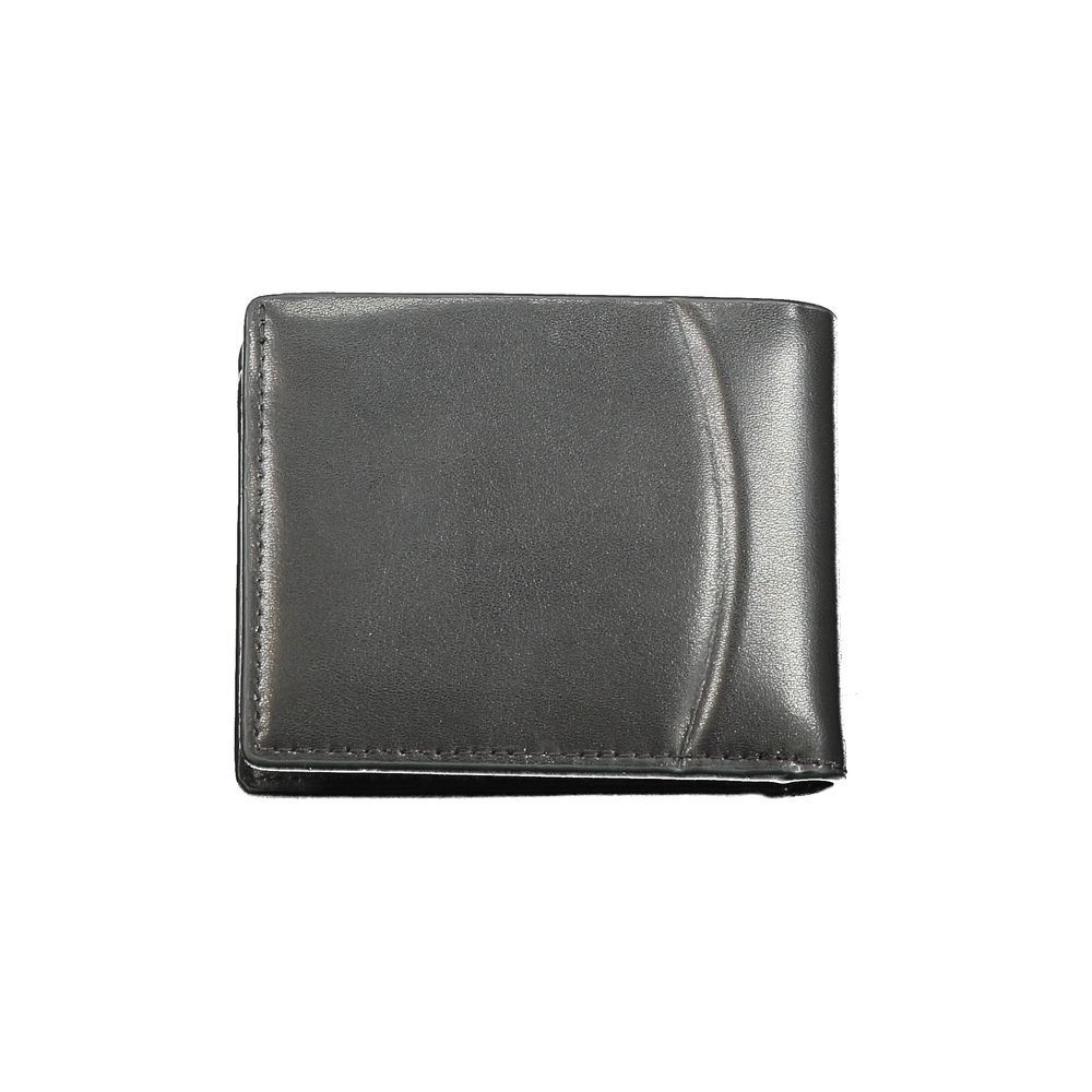 Black Leather Men Wallet