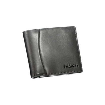 Black Leather Men Wallet