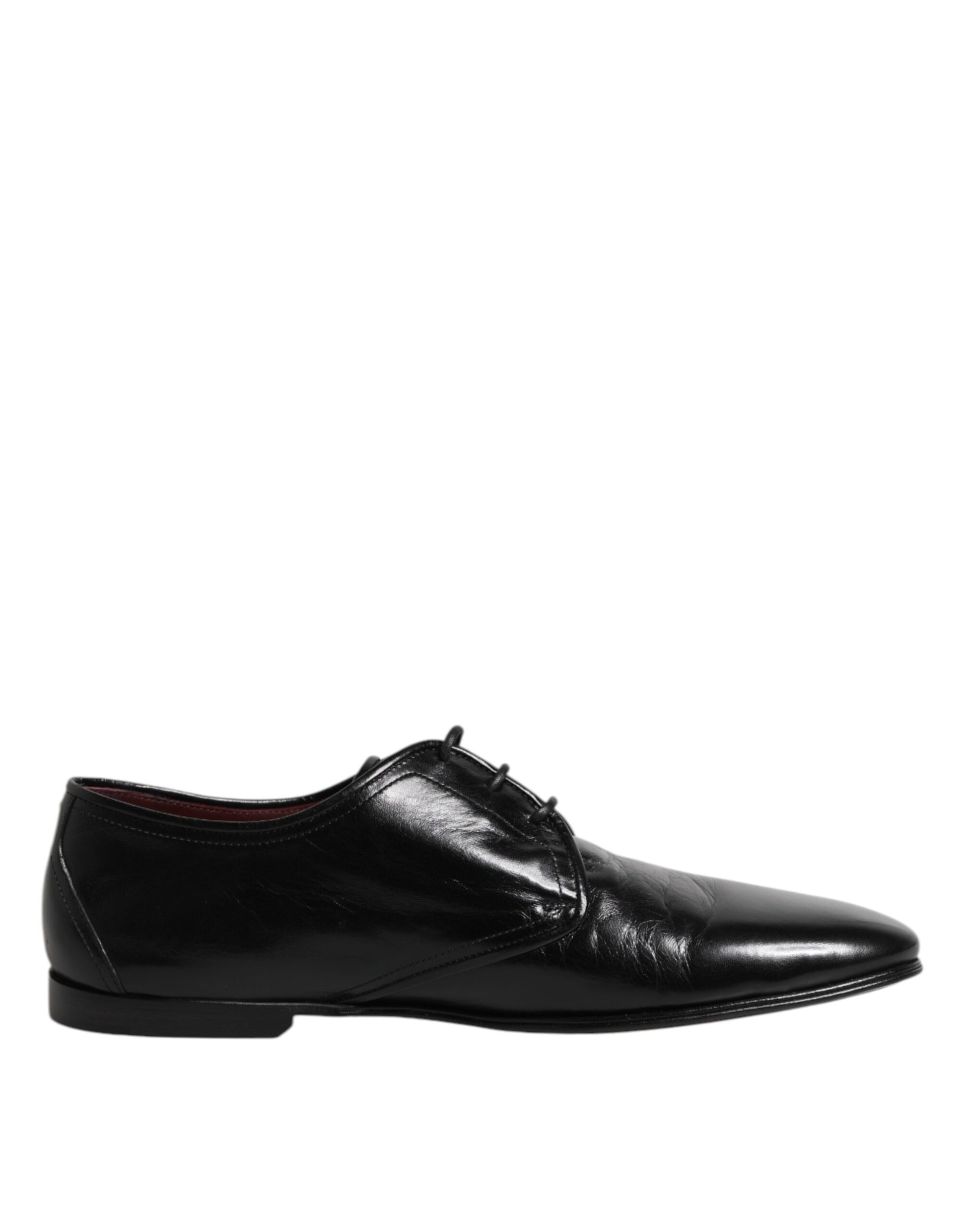 Black Leather Lace Up Derby Dress Formal Shoes