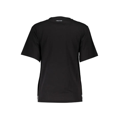 Black Cotton T-Shirt