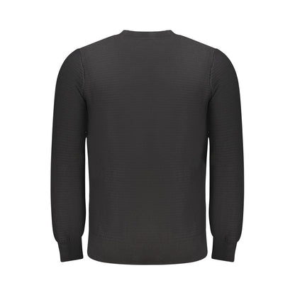 Black Cotton Sweater