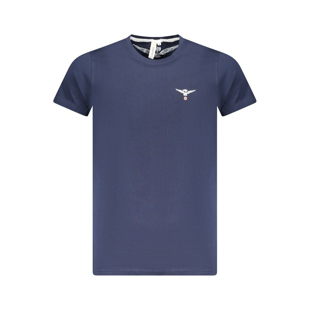 "Blue Cotton Men's T-Shirt"