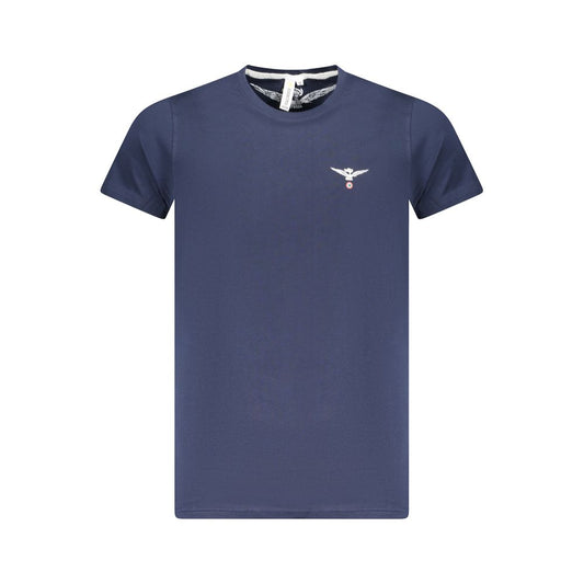 "Blue Cotton Men's T-Shirt"