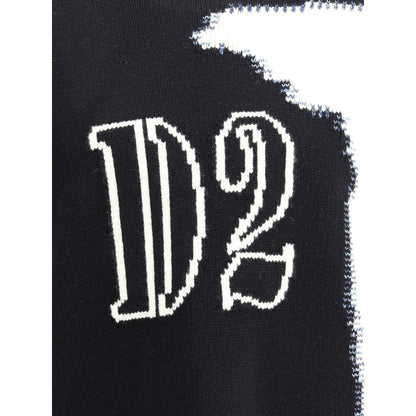 Black Wool Sweatshirt