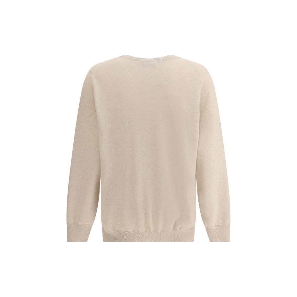 Beige Cashmere Cashmere Sweater