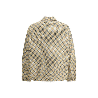 Beige Polyester Jackets And Coat