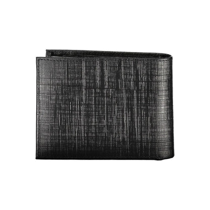 Black Leather Mens Wallet