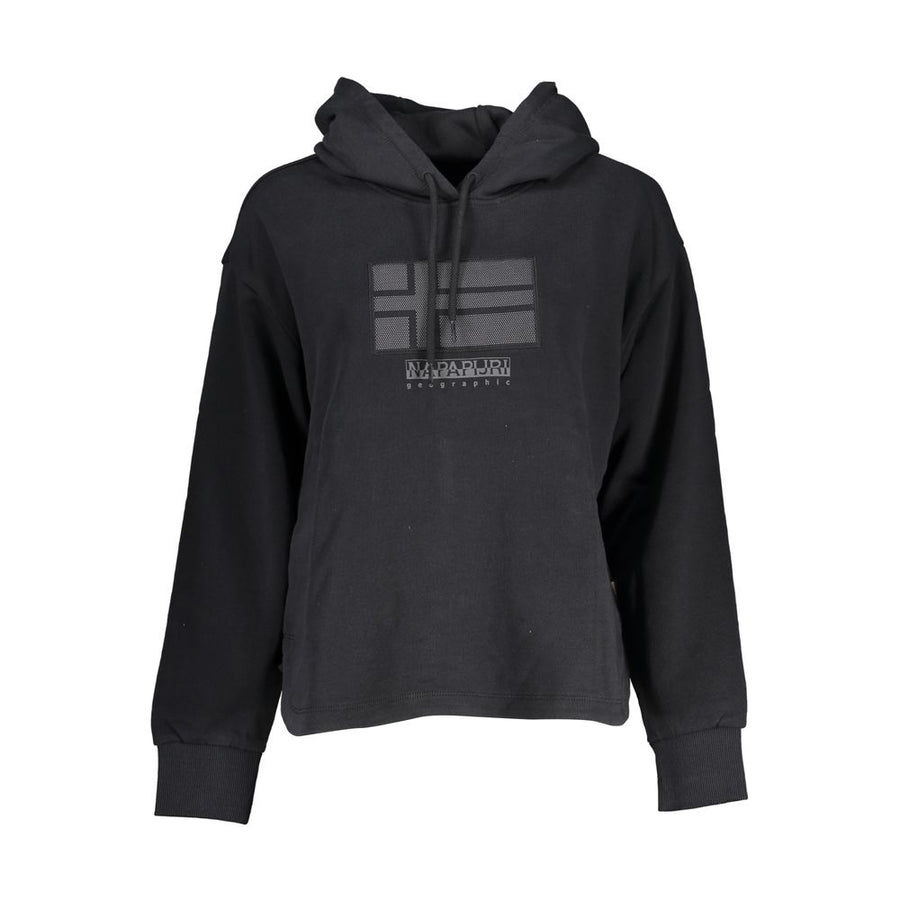 Black Cotton Women Sweater