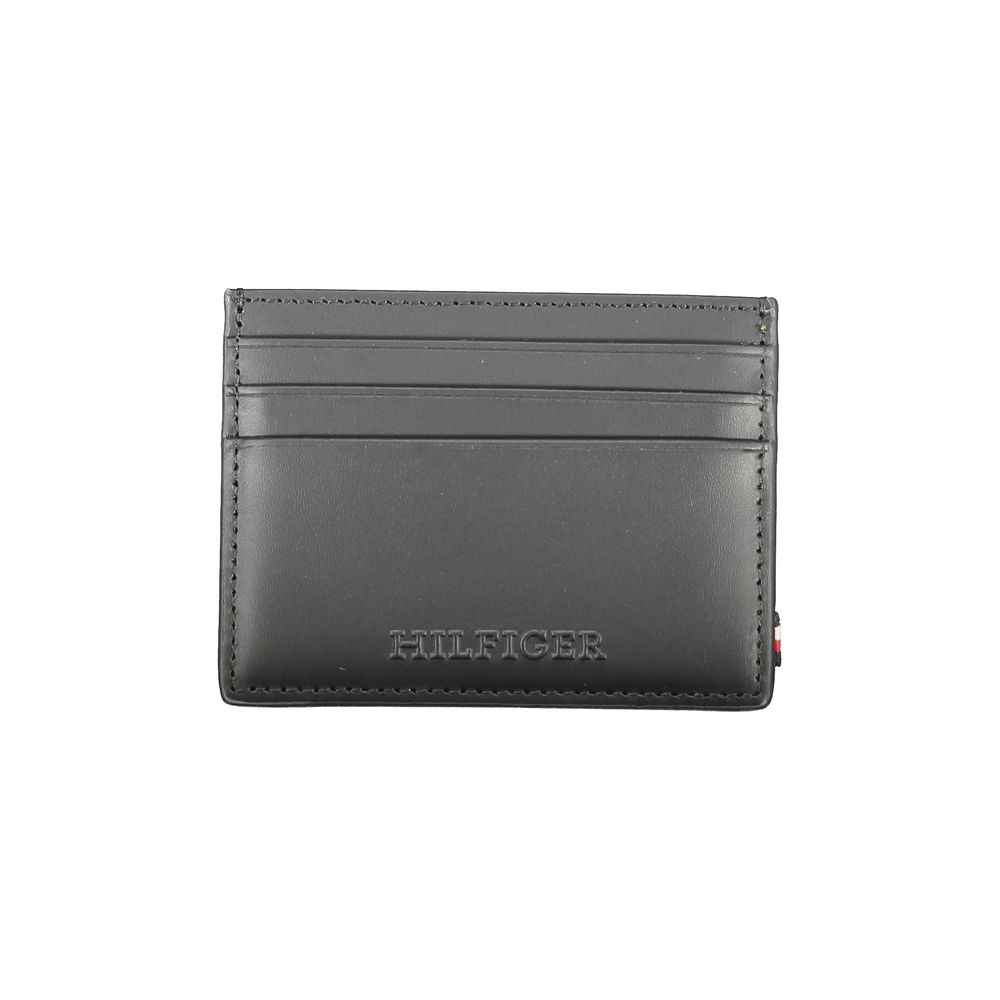 Black Leather Men Wallet
