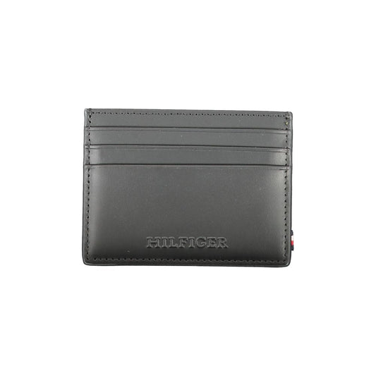Black Leather Men Wallet