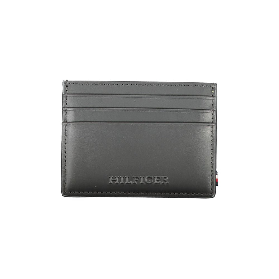 Black Leather Men Wallet