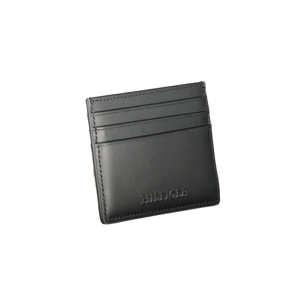 Black Leather Men Wallet
