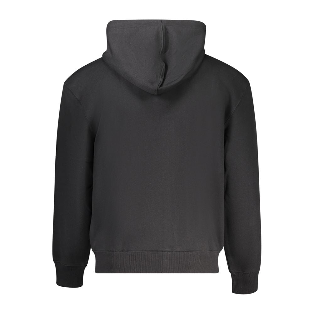 Black Cotton Sweatshirt